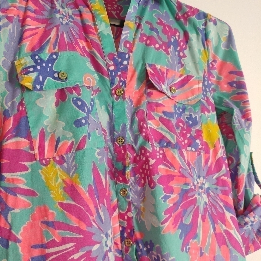 Lilly Pulitzer Captiva Tunic Cover Dress - Picture 4 of 13